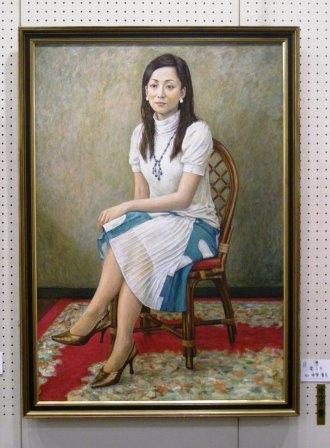 55回全日肖展マツダ賞受賞作品Ｐ100号