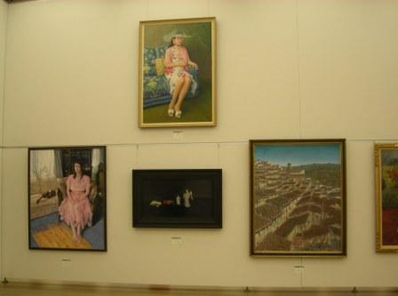 85回白日会　国立新美術館展示風景-1