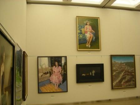 85回白日会　国立新美術館展示風景-3