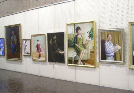 56回全日肖展展示風景（都美術館）-3